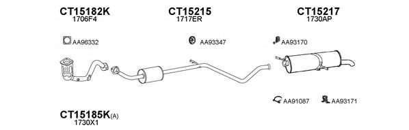 VENEPORTE 150481 Exhaust System